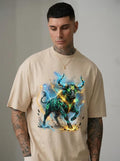 Taurus Thunder Bull – Men's Zodiac Tee ♉