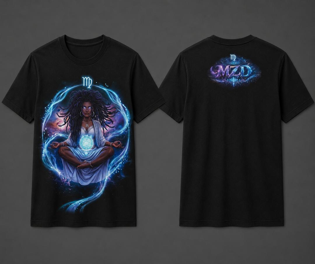 Virgo Zodiac T-Shirt | Majin Zeno Designs