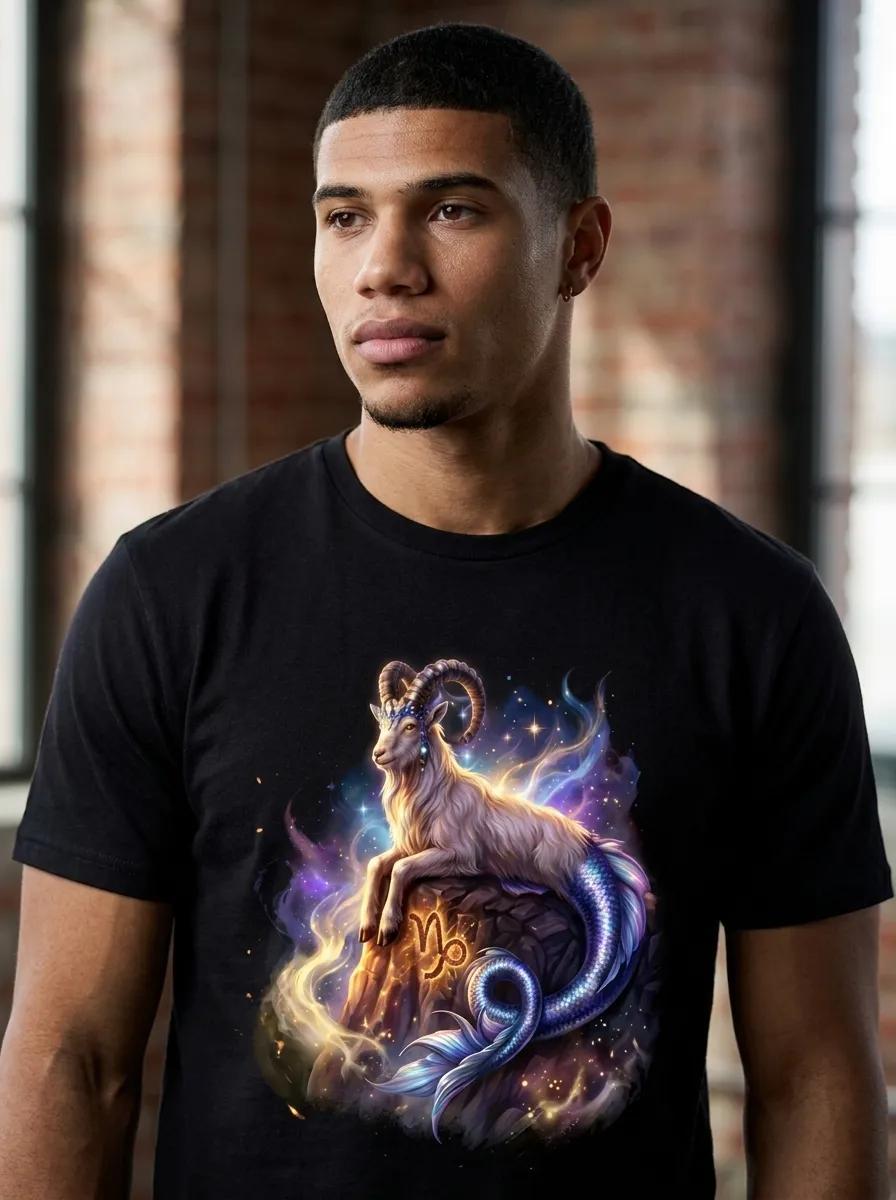 Capricorn ♑ Sea Goat Zodiac T-Shirt