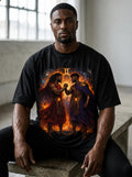 Gemini King – Men's Zodiac Streetwear Tee ♊