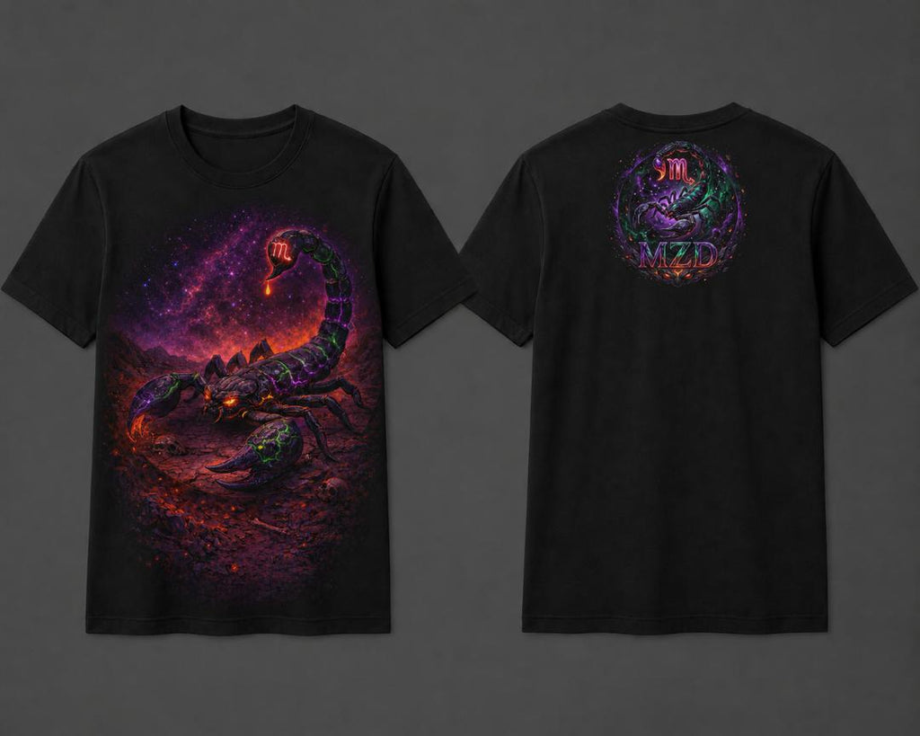 Scorpio Eclipse Tee – Cosmic Scorpion Collection