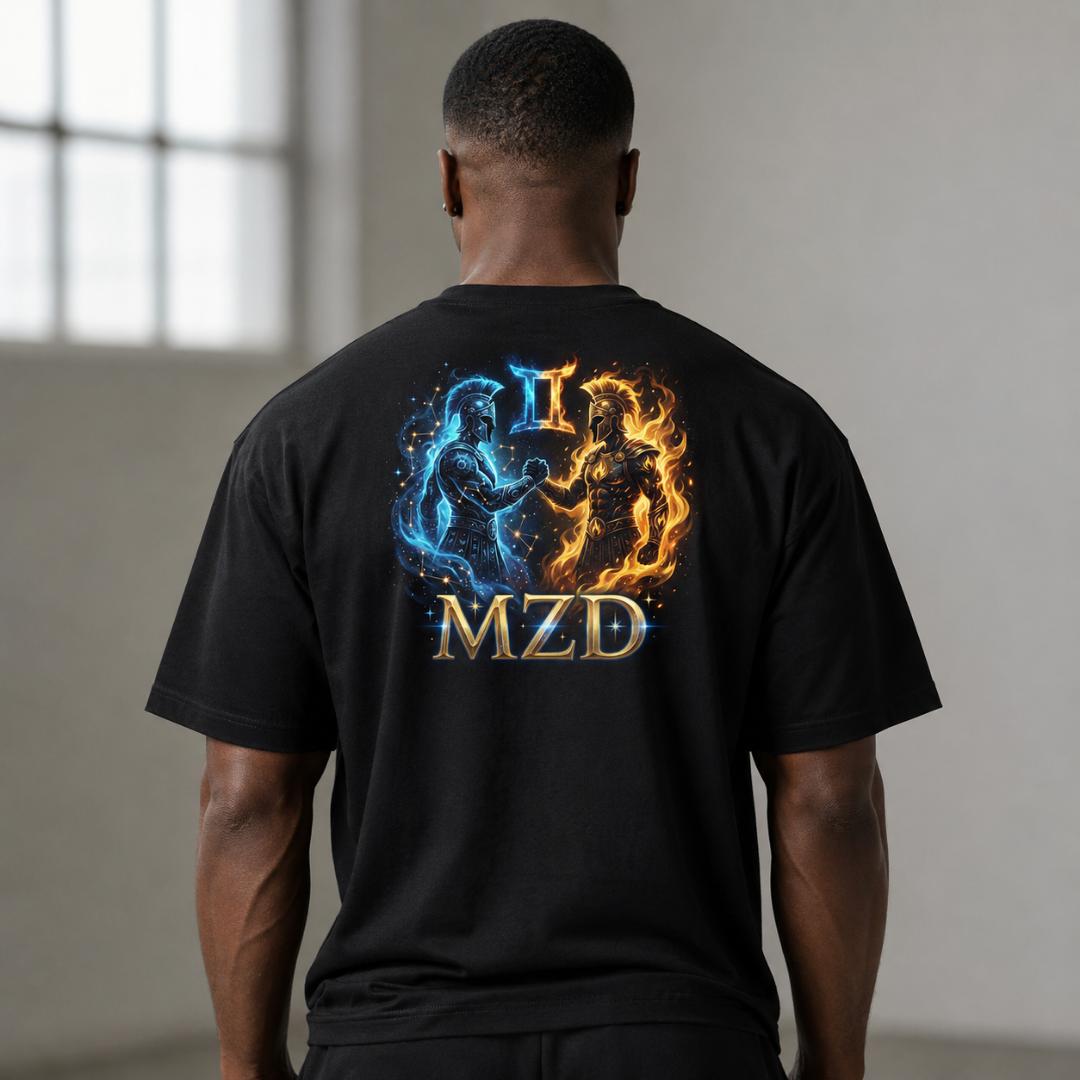 Gemini King – Men's Zodiac Streetwear Tee ♊