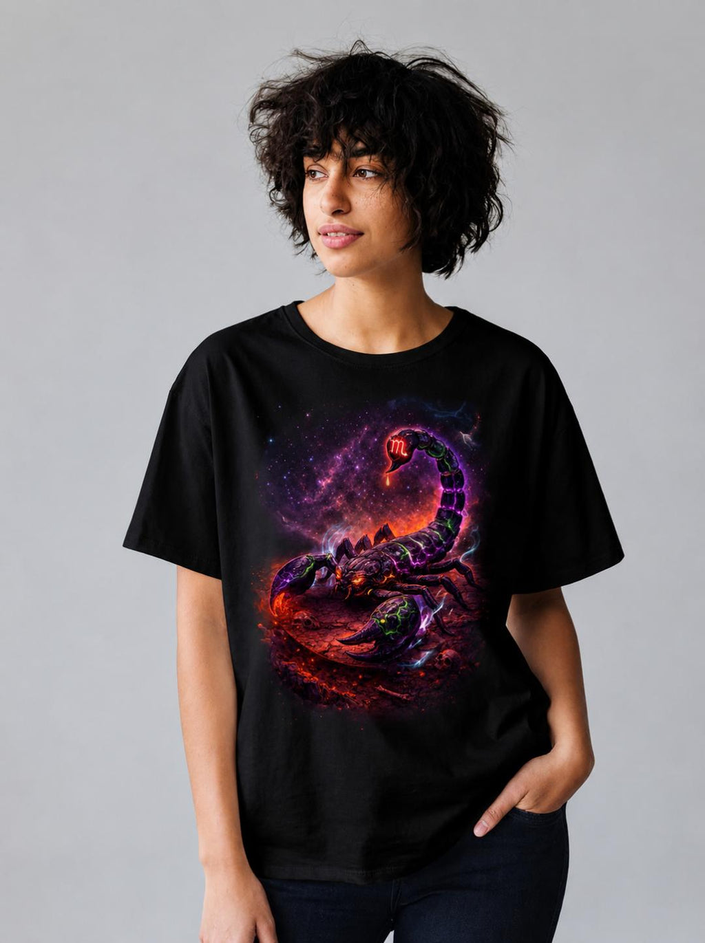 Scorpio Eclipse Tee – Cosmic Scorpion Collection