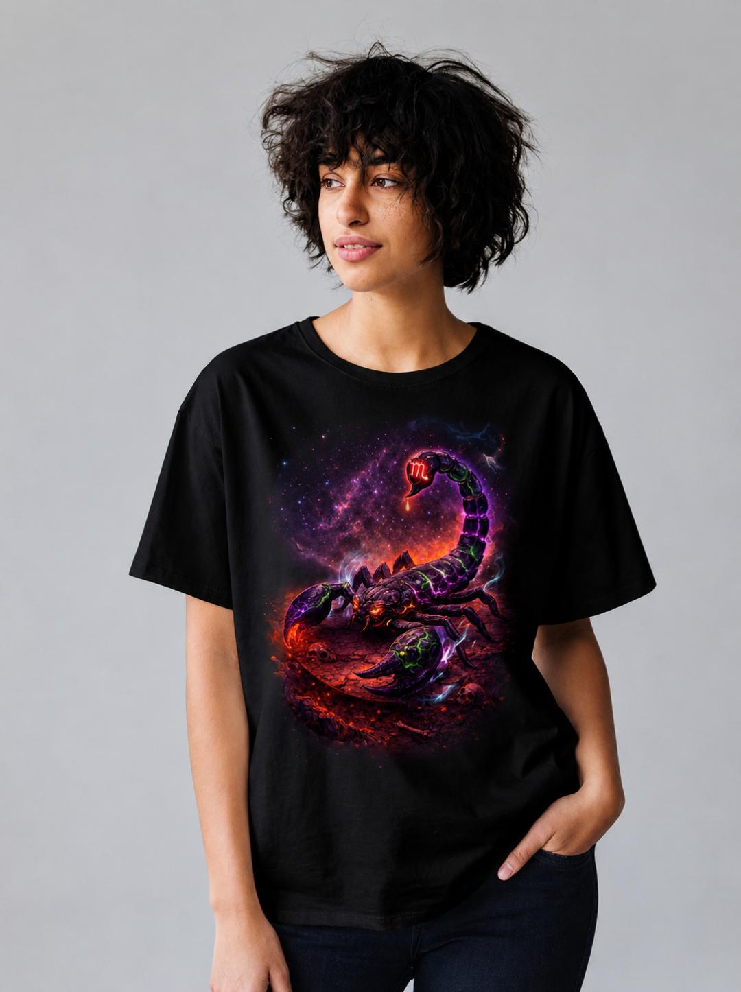 Scorpio Eclipse Tee – Cosmic Scorpion Collection