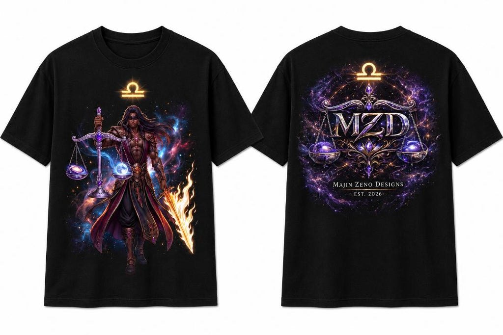 Libra King Tee – Men's Zodiac Streetwear