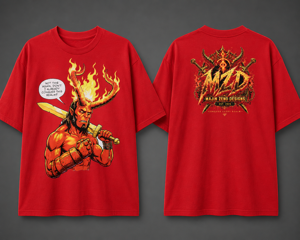Realmbreaker Demon Tee | Premium Graphic T-Shirt – MZD