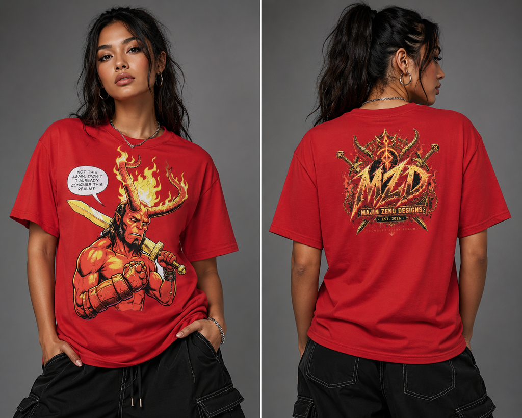 Realmbreaker Demon Tee | Premium Graphic T-Shirt – MZD