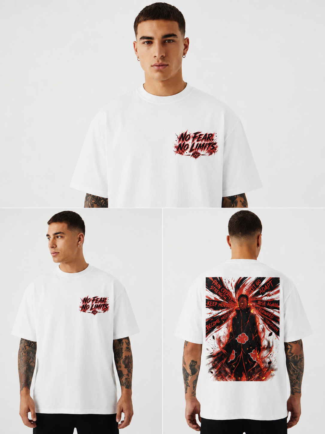 Fear Nothing | Premium Streetwear Tee – MZD