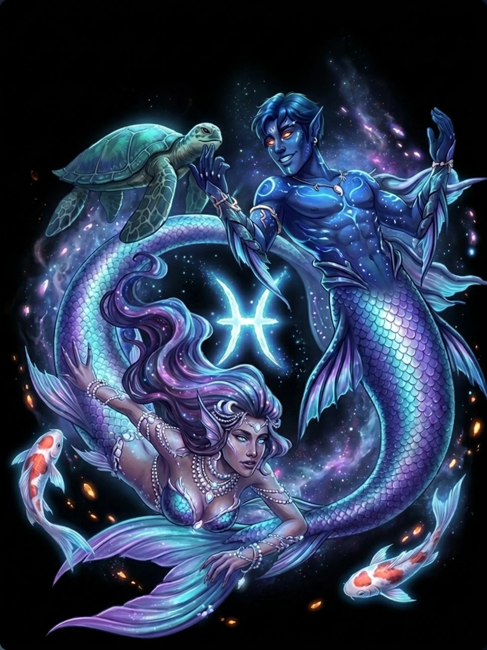Pisces ♓ Zodiac Collection T-Shir