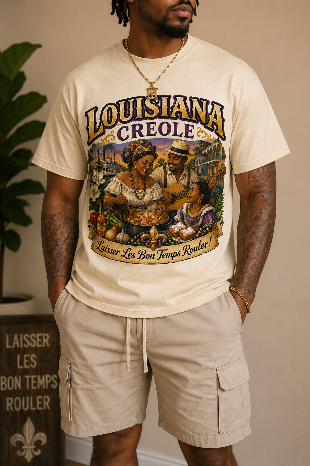 Creole Roots Celebration Tee