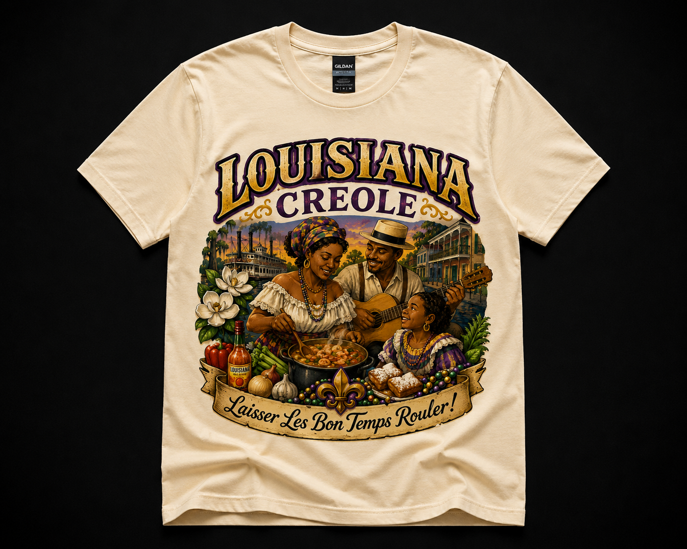 Creole Roots Celebration Tee