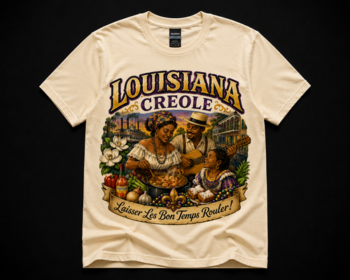 Creole Roots Celebration Tee