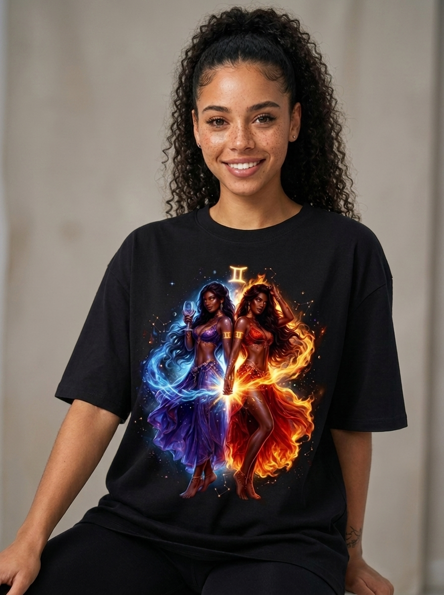 Gemini Goddess ♊ | Zodiac Collection Tee