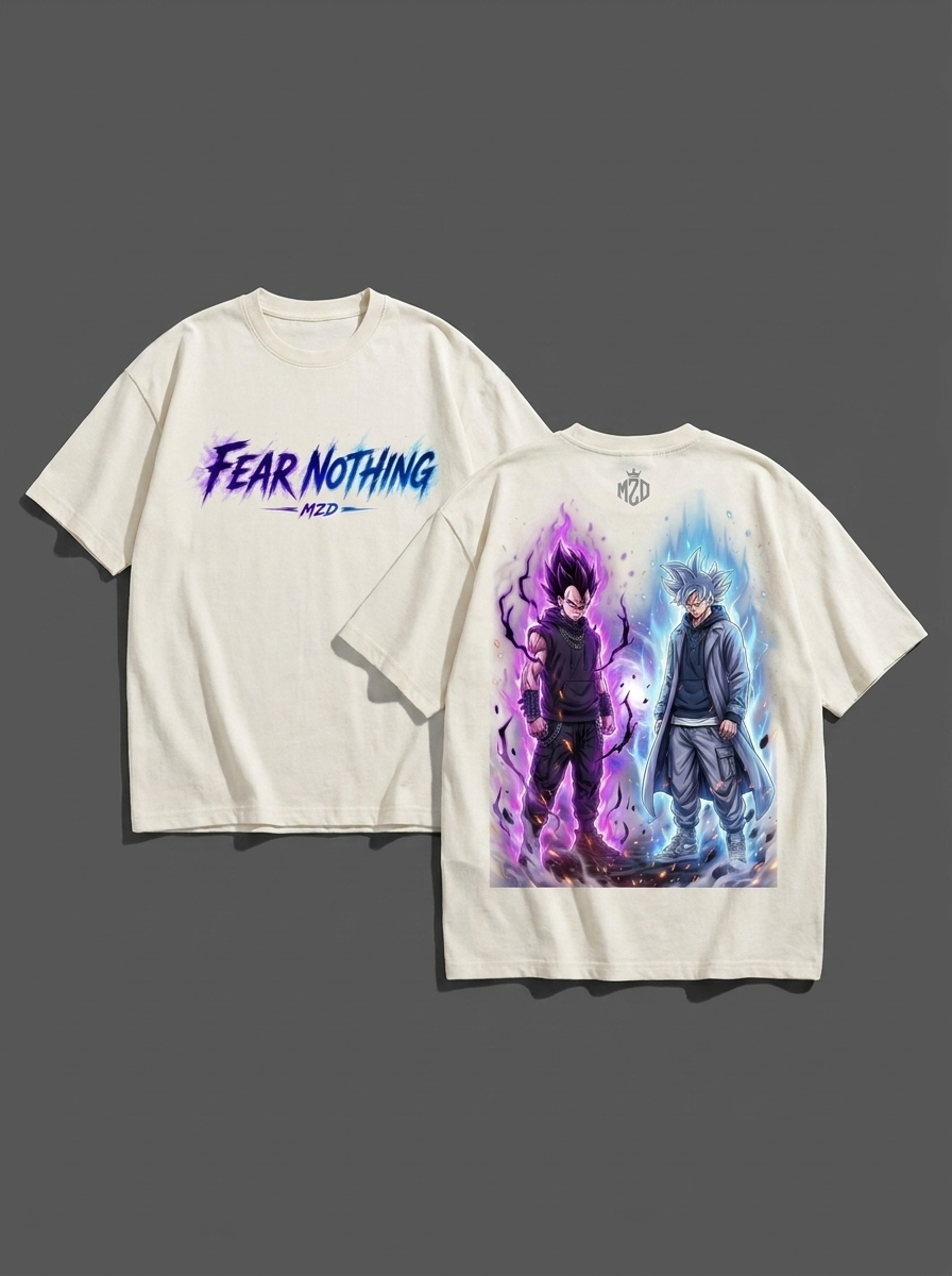 Fear Nothing | Premium Streetwear Tee – MZD
