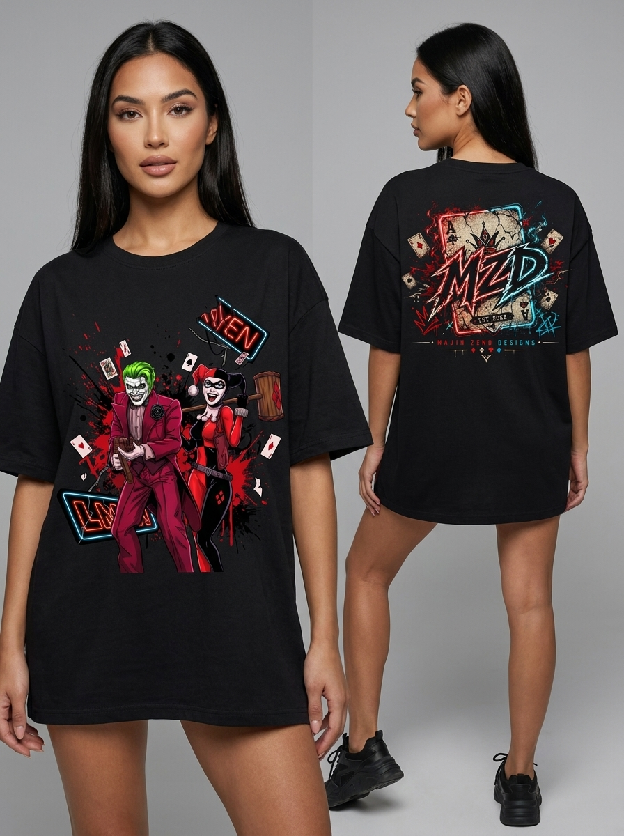 Mad Love Chaos Tee | Premium Streetwear Graphic T-Shirt – MZD